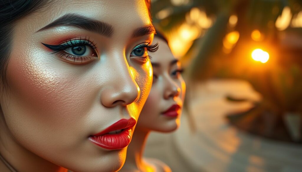 modern thai makeup trends