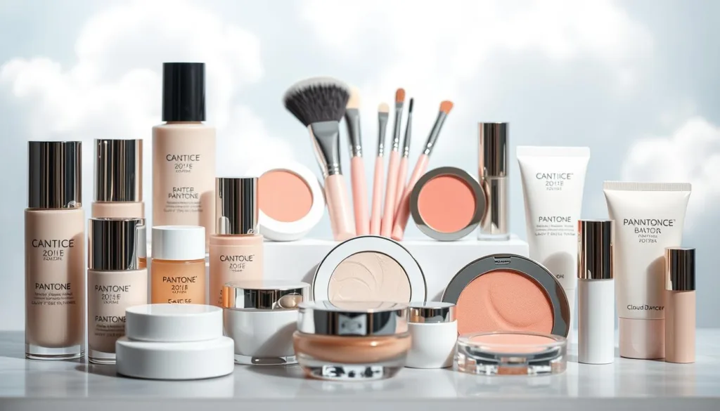 Cloud Dancer face products