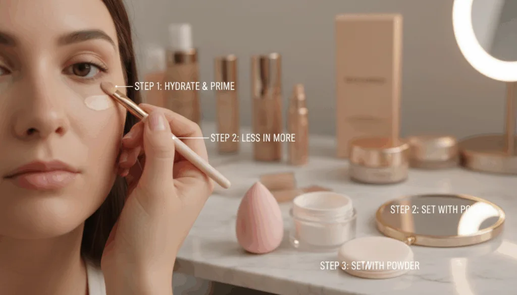 concealer creasing prevention tips concealer creasing prevention tips