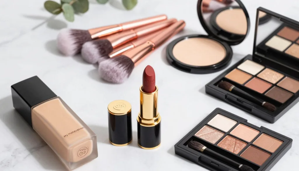 luxury looking drugstore makeup