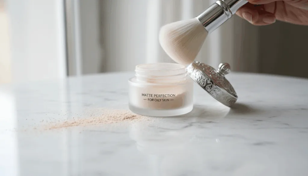 powder for oily skin