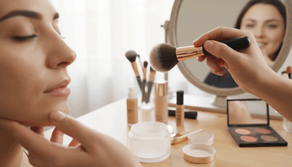 setting powder application techniques
