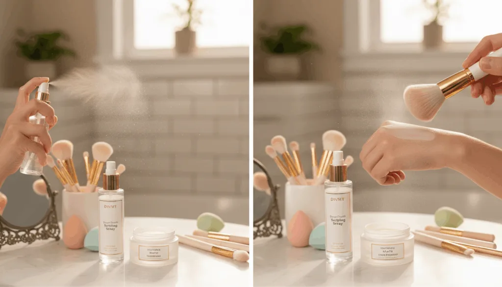 setting spray vs setting powder setting spray vs setting powder
