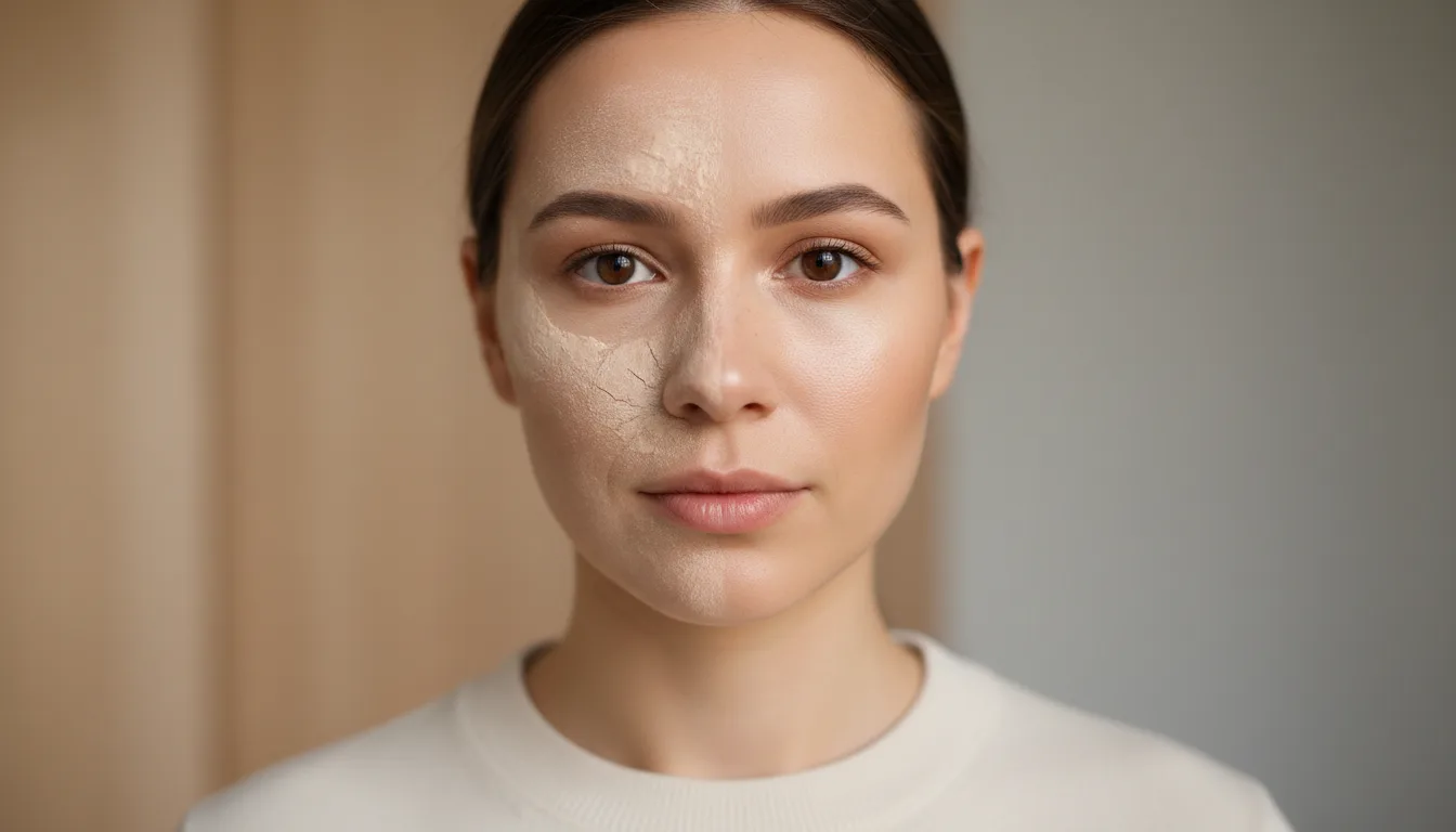 why makeup looks cakey