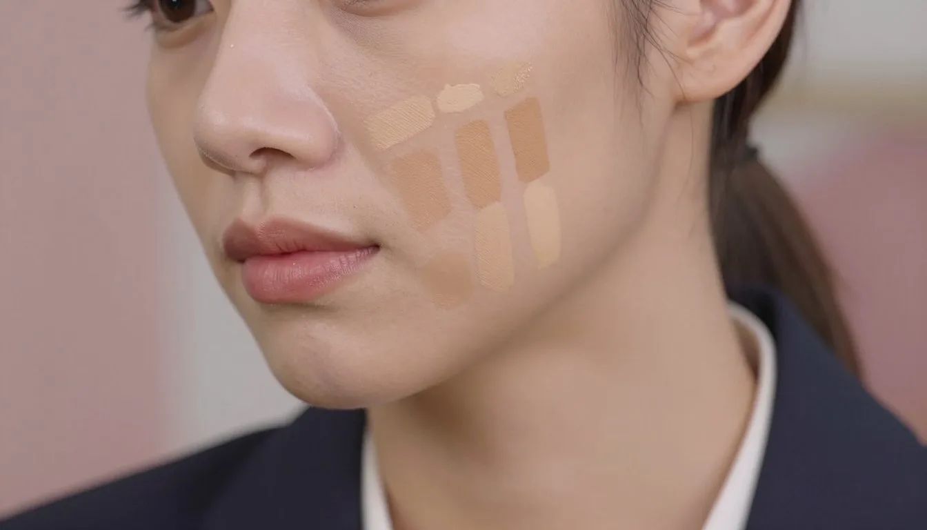 how to choose the right foundation shade
