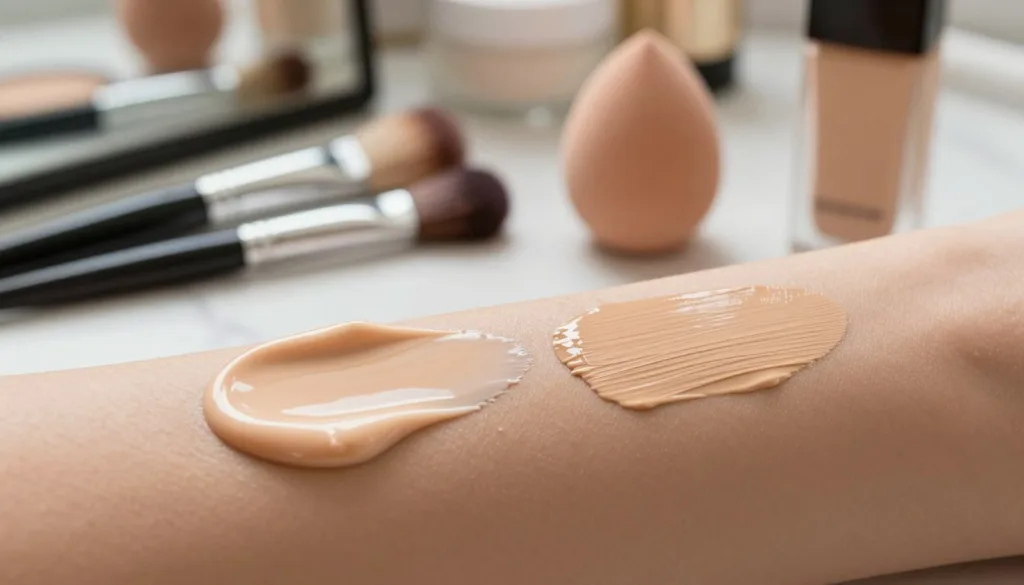 cream vs liquid makeup