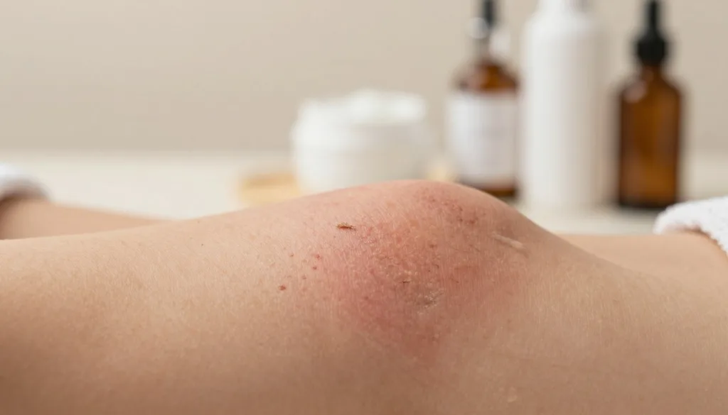 Damaged skin barrier