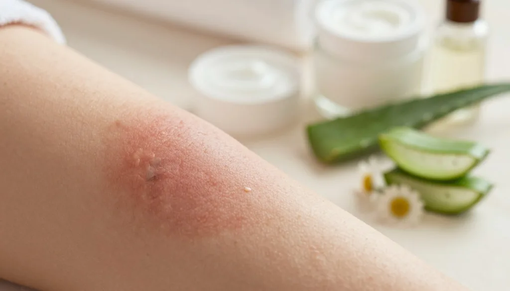 Damaged skin barrier